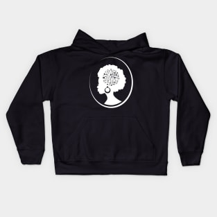 Science on the Afro (Light Design) Kids Hoodie